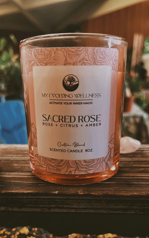 Sacred Rose: Rose + Citrus + Amber