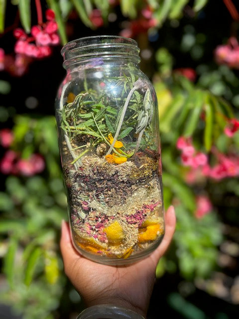 Plant Based Cleansing & Protective Flower Water