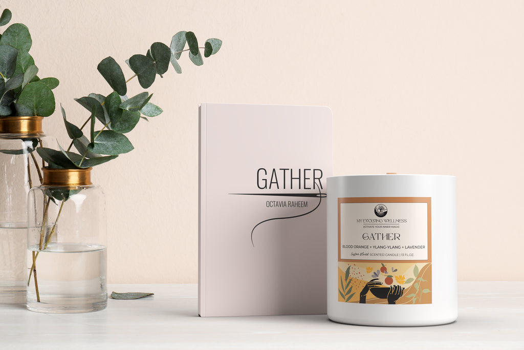 Gather Bundle: Gather, by Octavia Raheem + Gather Intention Candle