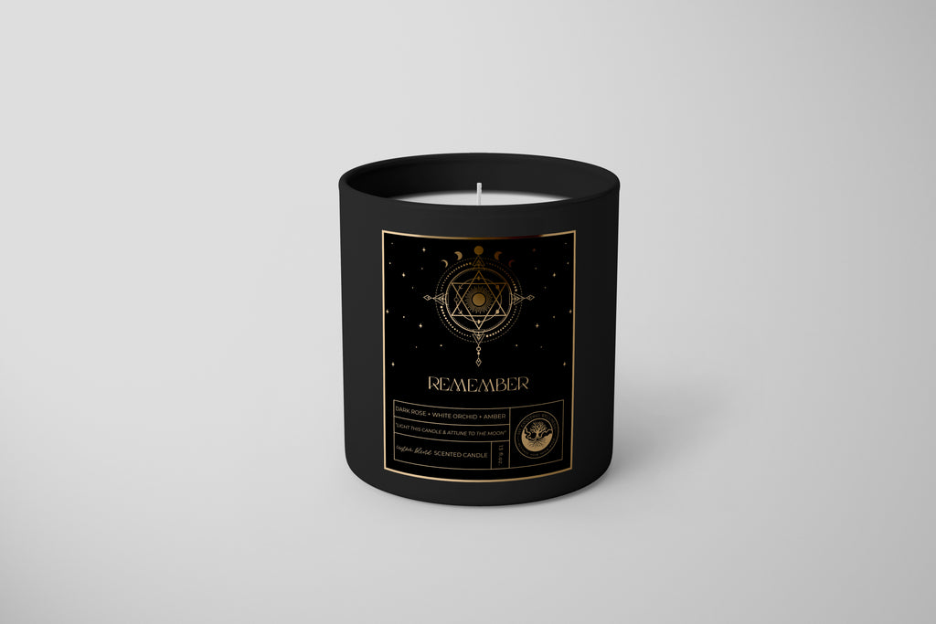 Moon Ritual Candle: Remember